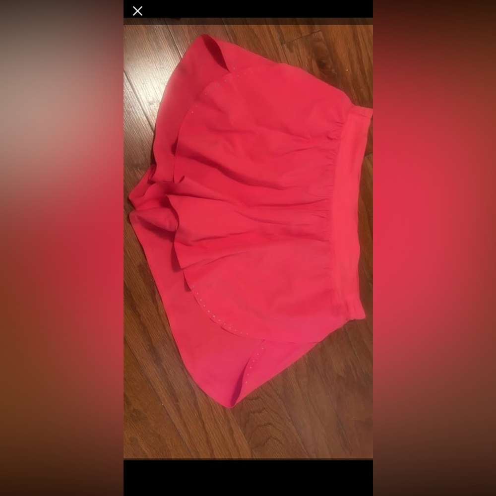 Lululemon Athletica Pink Athletic Shorts Lightweight Performance
